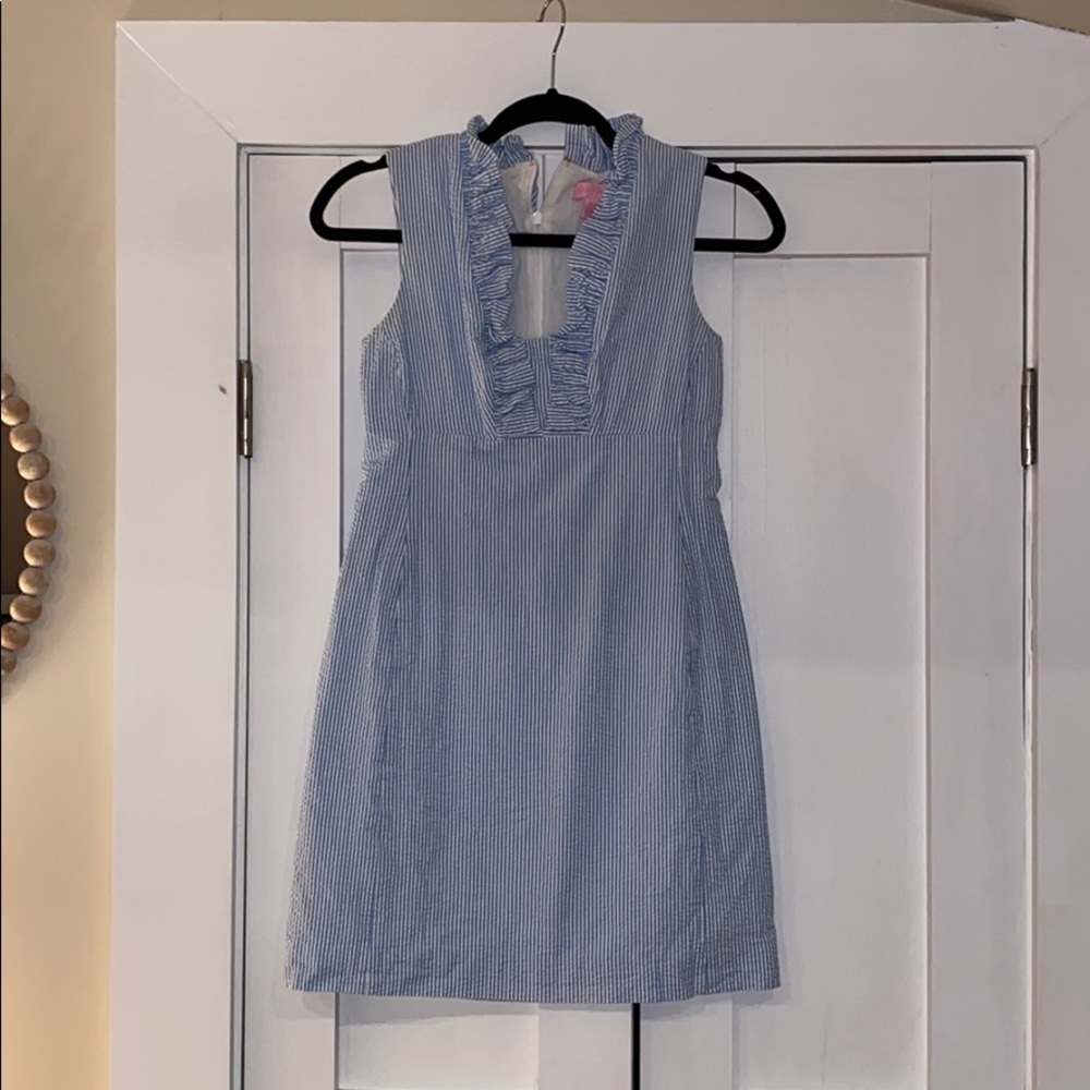 Lilly Pulitzer dress 0 seersucker